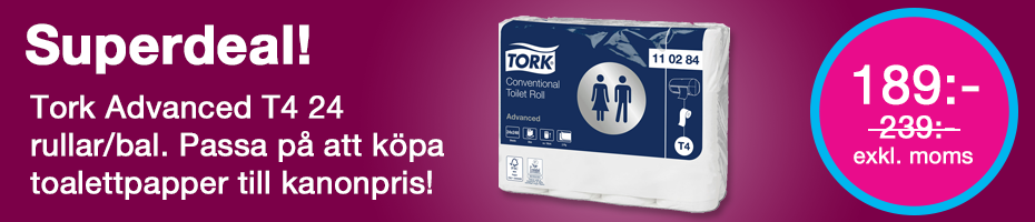 Kampanj på Tork toalettpapper
