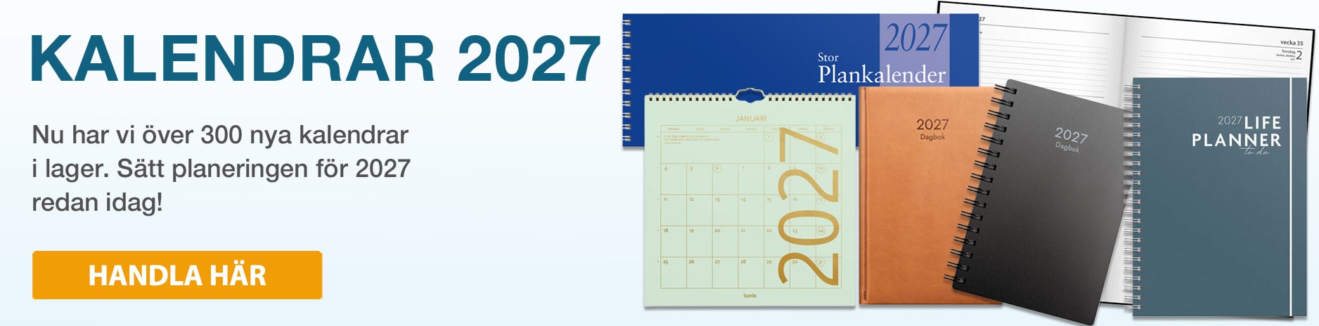 Handla Kalendrar & Almanackor 2027