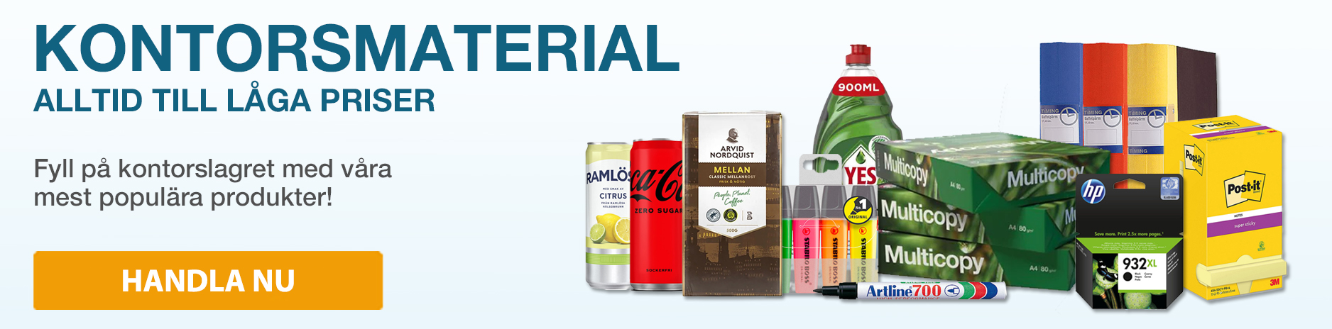 Handla kontorsmaterial