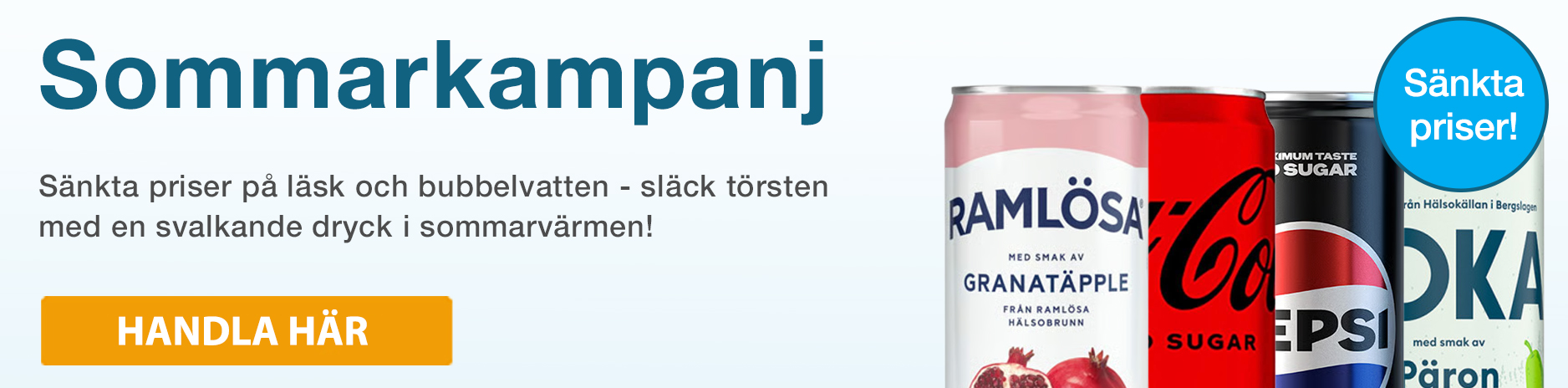 Sommarkampanj på dryck