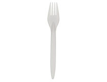 Gaffel 180mm vit 50st/fp