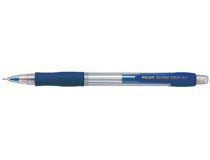 Stiftpenna Pilot Super Grip 0,7mm blå 12st/fp