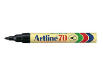 Märkpenna Artline 70 svart 12st/fp