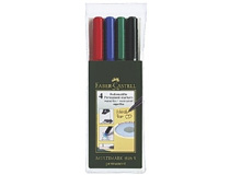 OH-penna/märkpenna Faber-Castell Multimark 1523 SF 4st/set