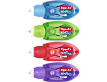 Korrigeringsroller Tipp-Ex Twist rosa/blå