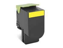 Toner Lexmark 80C2HY0 3k gul