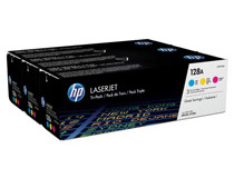 Toner HP 128A C/M/Y 3-pack