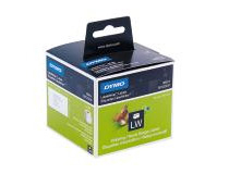 Etikett Dymo frakt-/namnskyltsetikett 101x54 vit 220st/rulle