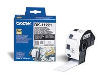 Etikett vit DK11201 90x29mm 400st/rulle
