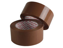 Packtejp PVC HD 66mx50mm brun 6rl/fp