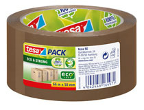 Packtejp Tesa Eco 66mx50mm brun