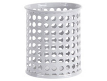 Pennburk Foray metall grå