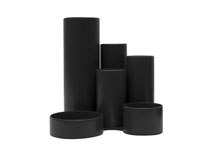 Pennställ Tidy Tubes svart