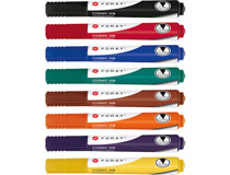 WB-penna Foray rund 8st/set