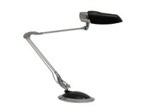 Lampa Pluto 2 20W svart/grå