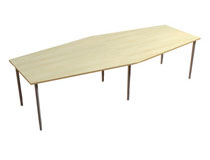 Konferensbord 280x120x80cm bok