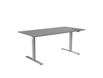 Skrivbord Brizley Bas höj-/sänkbart 1200x800 grå