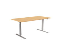 Skrivbord Brizley Bas höj-/sänkbart 1200x800 ek