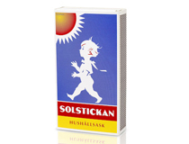 Tändstickor hushållsask