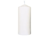 Blockljus Duni 80x150mm vit
