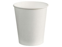 Bägare 12cl papp vit 25x80st/kartong