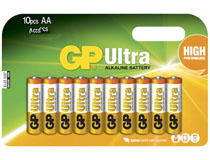 Batteri GP Ultra Alkaline AA/LR6 10st/fp