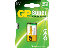 Batteri GP Ultra Alkaline 9V/6LF22 1st/fp