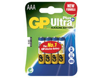 Batteri GP Ultra Plus Alkaline AAA/LR03 4st/fp