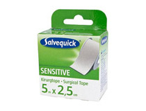 Kirurgtejp Salvequick Sensitive 5mx2,5cm