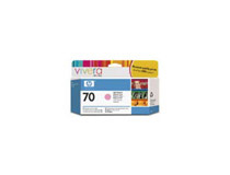 Bläckpatron HP Nr70 ljus magenta