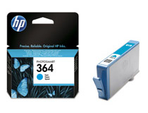 Bläckpatron HP No364 Vivera 300 sidor cyan