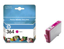 Bläckpatron HP No364 Vivera 300 sidor magenta
