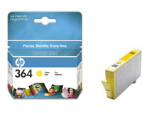 Bläckpatron HP No364 Vivera 300 sidor gul