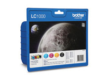 Bläckpatron Brother LC1000 ValuePack CMYK