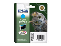 Bläckpatron Epson T0792 400 sidor cyan
