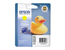 Bläckpatron Epson T0554 290 sidor gul