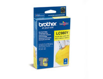 Bläckpatron Brother LC980Y 260 sidor gul