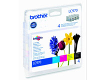 Bläckpatron Brother LC970V Valuepack CMYK