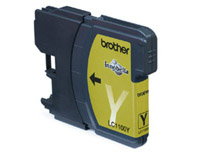 Bläckpatron Brother LC1100Y 325 sidor gul