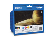 Bläckpatron Brother LC1100V Valuepack CMYK