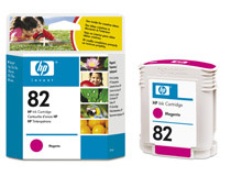 Bläckpatron HP No82 C4912A magenta