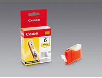 Bläckpatron Canon BCI-6Y 280 sidor gul