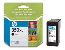 Bläckpatron HP No350 XL 25ml svart