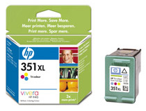Bläckpatron HP No351 XL 13ml färg