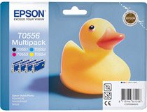 Bläckpatron Epson T0556 290 sidor 4st/fp