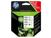 Bläck HP No920 XL 4-pack