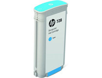 Bläck HP No 728 130ml cyan