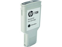 Bläck HP No 728 300ml mattsvart