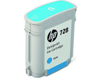 Bläck HP No 728 40ml cyan