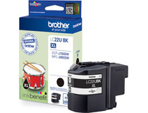 Bläck Brother LC22UBK 2,4k svart